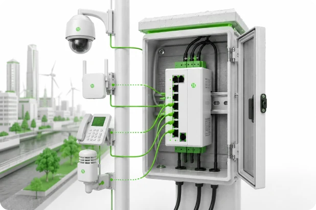 Non-PoE Industrial Switch